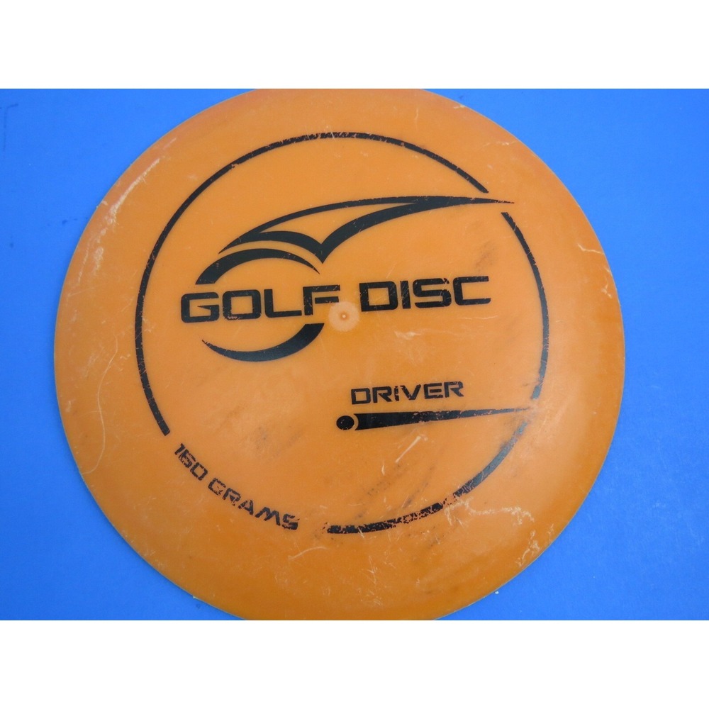 Orange Golf Disc Driver 160g Disc Golf Outdoor Sports